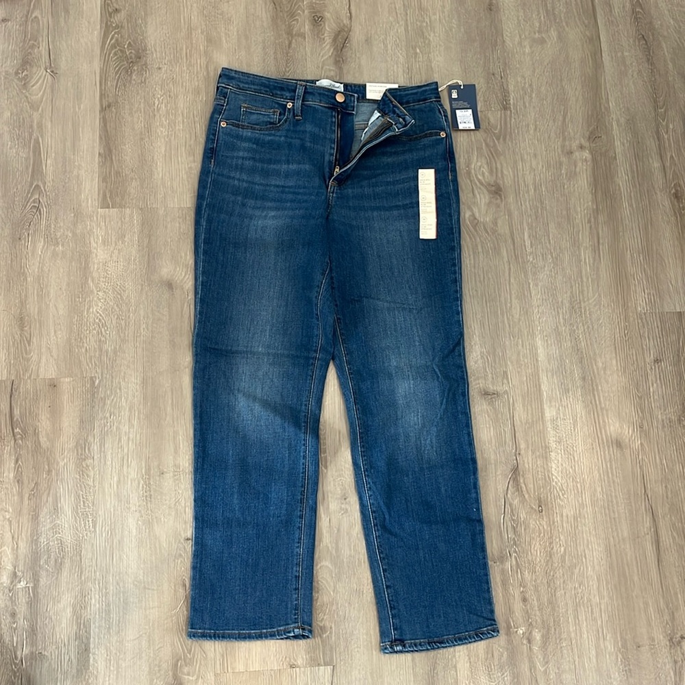 High rise slim jeans